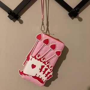 Alice in wonderland loungefly clutch wallet